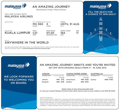 airline ticket malaysia to australia